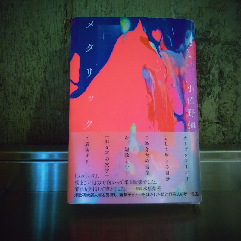 小佐野彈『メタリック』（短歌研究社）