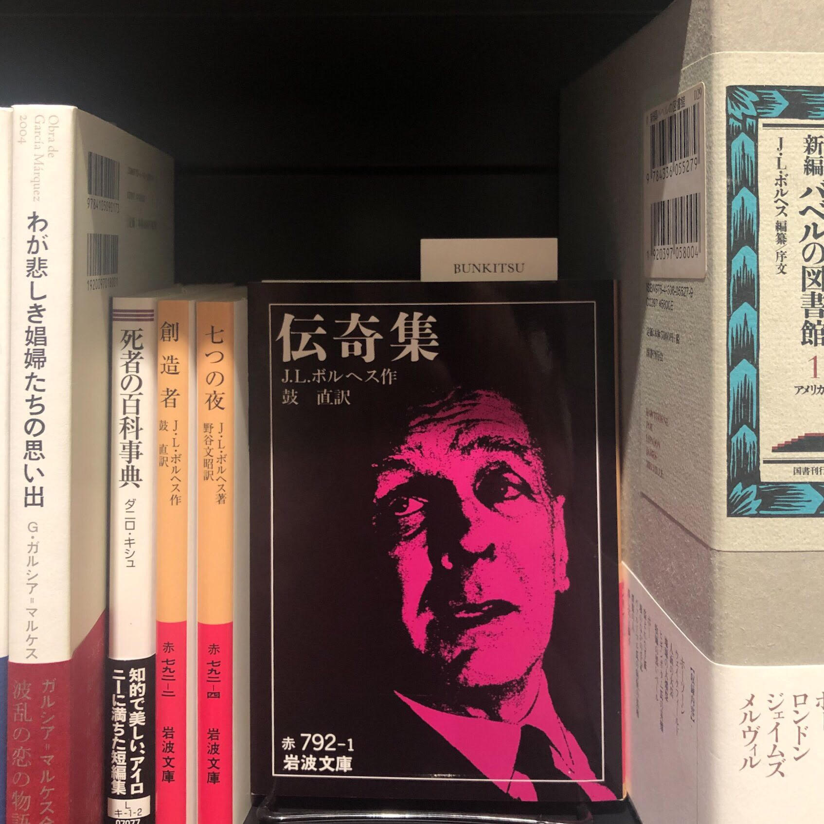 J.L.ボルヘス『伝奇集』（岩波書店）