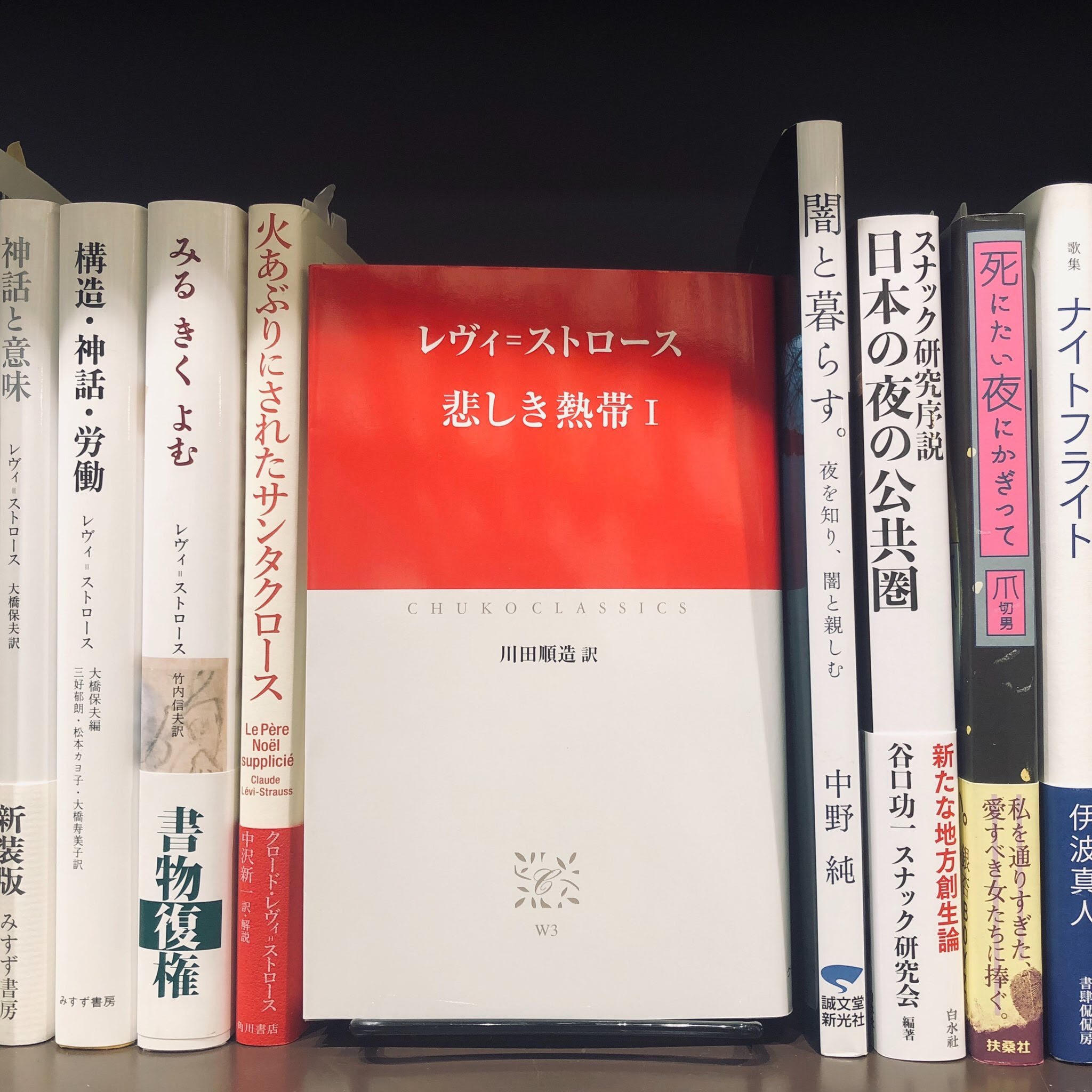 レヴィ＝ストロース『悲しき熱帯Ⅰ』(中央公論新社)